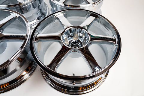 Yokohama AVS Model 6 18" 9J +20 (5x114.3) *Triple Chrome Plated*