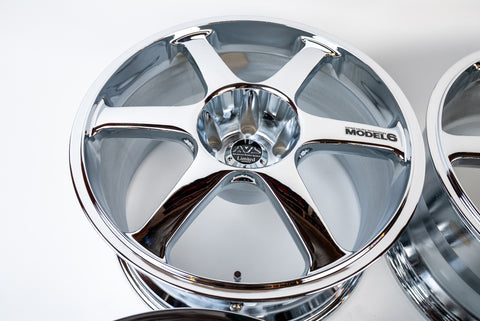 Yokohama AVS Model 6 18" 9J +20 (5x114.3) *Triple Chrome Plated*