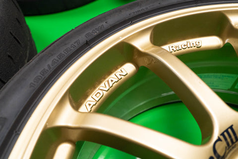 Yokohama Advan RCIII Super Tarmac 17" 7J +45 (4x100) *Bridgestone Potenza RE-71RS Tires Included*