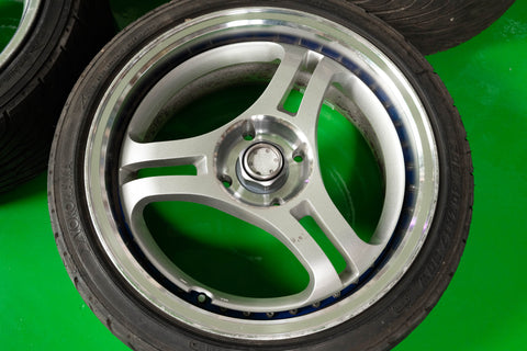Advan Super ADVAN Racing Generation II 17" 7.5J +32 (4x114.3) *Tires Included*