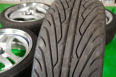 Advan Super ADVAN Racing Generation II 17" 7.5J +32 (4x114.3) *Tires Included*