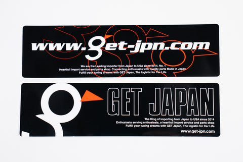 GET Japan Shop Sticker