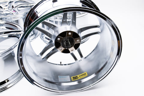 Yokohama AVS Model 5 18" 10J +19, 9J +20 (5x114.3) *Triple Chrome Plated*
