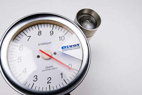 Pivot 80mm Stepping Gauge Tachometer F0