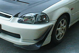 First Molding Honda Civic Type R (EK9) Carbon Canards