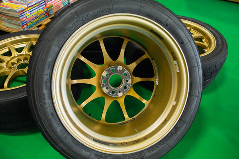 Volk Racing CE28N 17” 9J +43 (5x100) *ADVAN A052 Tires Included*
