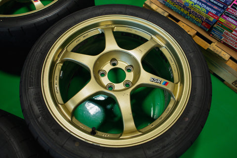 SSR Type C 17” 8.5J +48 (5x100) *ADVAN A052 Tires Included*