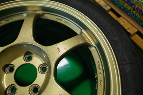SSR Type C 17” 8.5J +48 (5x100) *ADVAN A052 Tires Included*