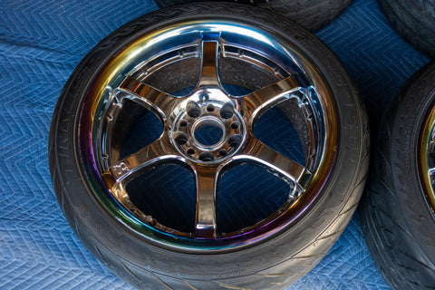 Rays Gramlights 57 Maximum Pro 18" 9.5J +35, 8.5J +25 (5x114.3) *Tires Included*