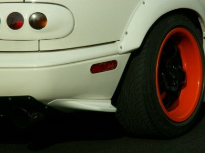 Jet Stream Mazda Roadster (NA6 / NA8) Rear Side Canards (Pegasus, FRP)