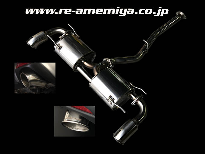 RE Amemiya RX8 Ultimate-Dolphin Tail Muffler Before
