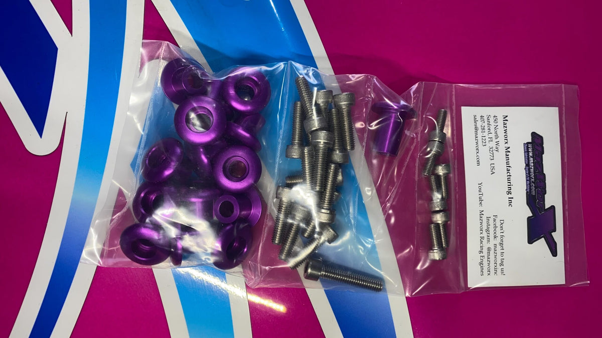 Yashio Factory Nissan Silvia S13 / S14 / S15 Head Cover Dress-Up Bolts