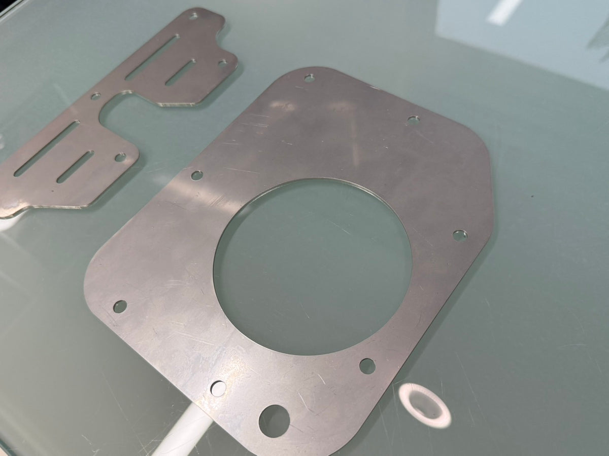 Kazama Nissan Silvia S13 / S14 / S15 / 180SX SR20 Stainless Oil Pan Baffle Plate Set