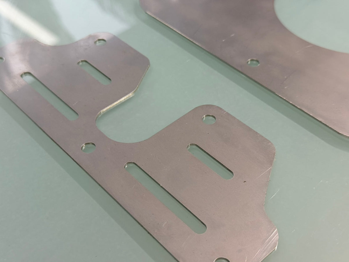 Kazama Nissan Silvia S13 / S14 / S15 / 180SX SR20 Stainless Oil Pan Baffle Plate Set