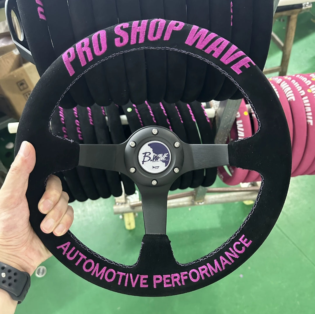 PRO SHOP WAVE Steering Wheel (32 cm Deep Cone)