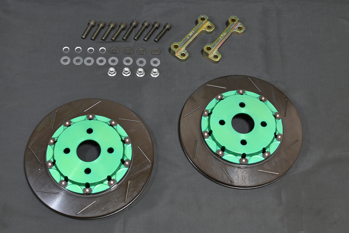 Techno Pro Spirit Toyota MR-S (ZZW30) Brake Inch Up Kit (Front)