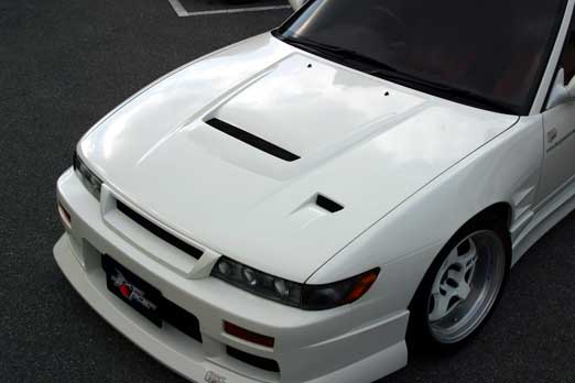 CHARGESPEED Nissan Silvia S13 / PS13 Bonnet with Ducts
