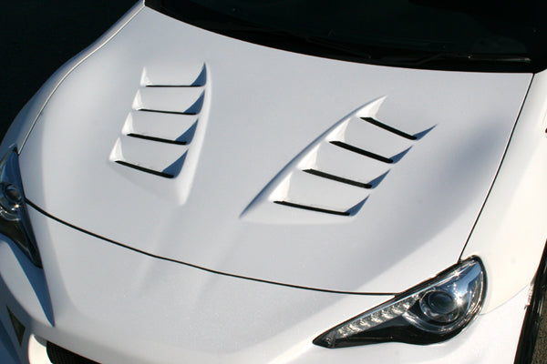 CHARGESPEED Subaru BRZ (ZC6) Series E to H Bonnet with Ducts (FRP)