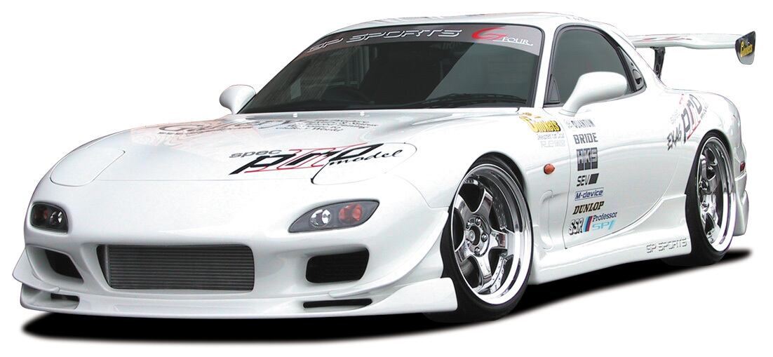 GP SPORTS Mazda RX-7 (FD3S) G FOUR AERO Full Aero Set