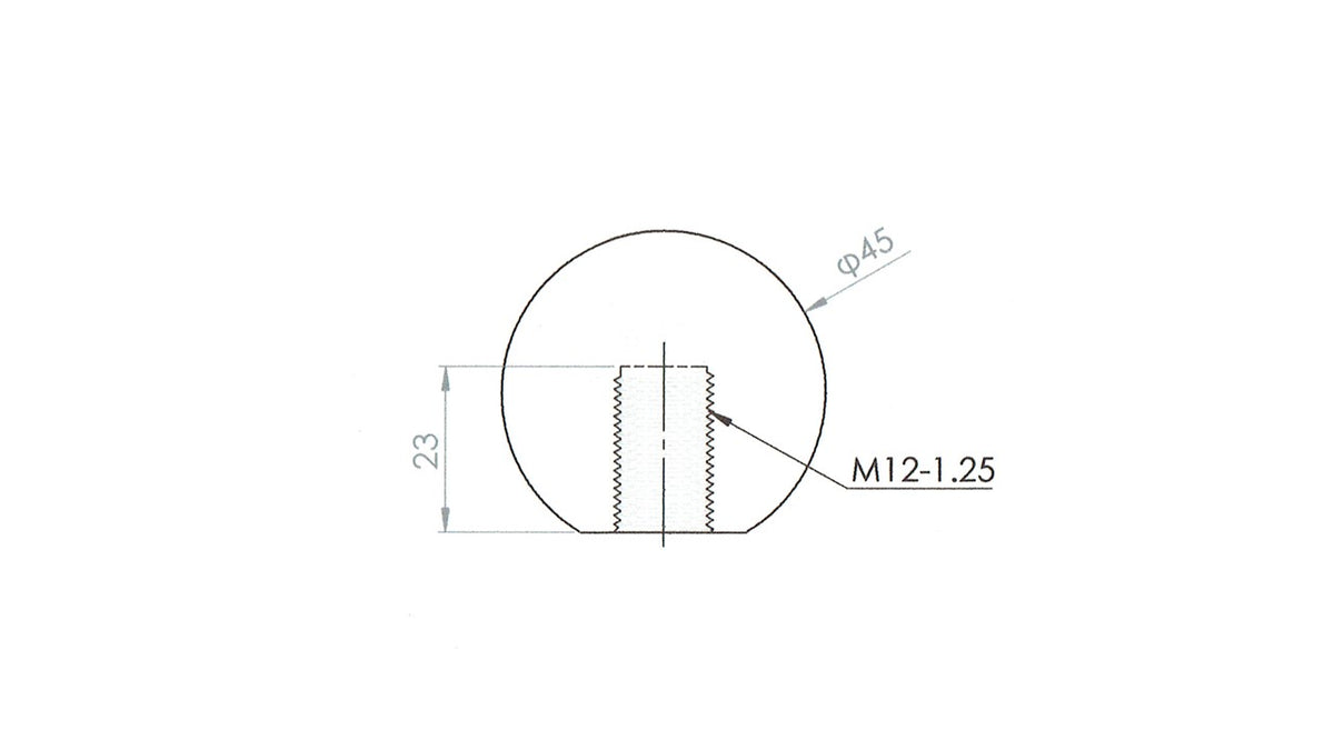 ARC Brazing Titanium Shift Knob