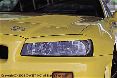 C-WEST Nissan Skyline GT-R (BNR34) Eyelines