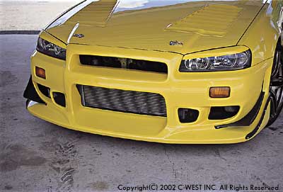 C-WEST Nissan Skyline GT-R (BNR34) N1 Full Aero Kit (PFRP)