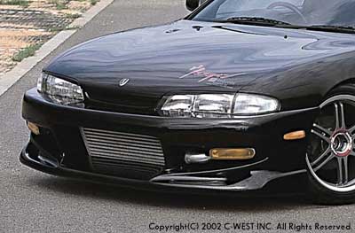 C-WEST Nissan Silvia S14 Front Bumper (Zenki) (PFRP)