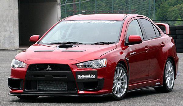 CHARGESPEED Mitsubishi Lancer Evolution X (CZ4A) 3 Piece Kit TYPE-1 Front, Side and Rear