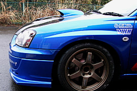 First Molding Subaru Impreza WRX (GDB) Air Scoop with Aluminum Net