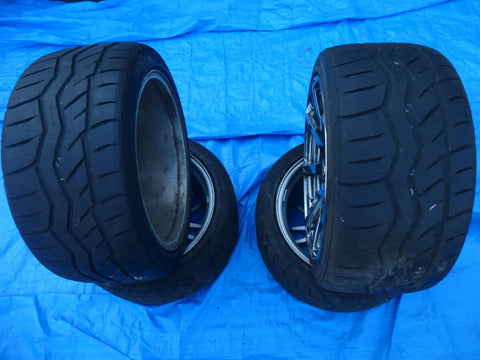 Yokohama AVS Model T7 (5x114.3) 18x10 +15 Pair