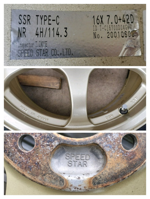 SSR Type C (4x114.3) 16x7 +42