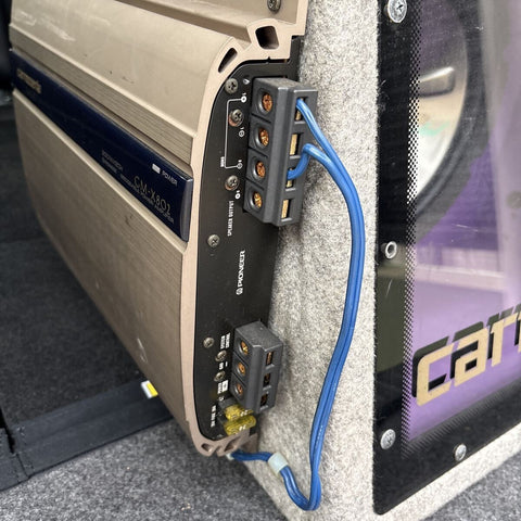 Carrozzeria HYPER Subwoofer & GM-X802 Amp Set