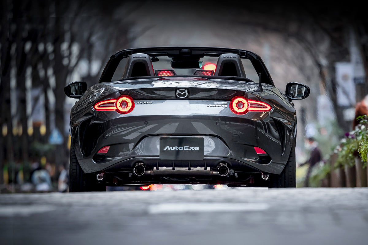 AutoExe Mazda Roadster (ND) Carbon Seat Back Bar Bezel