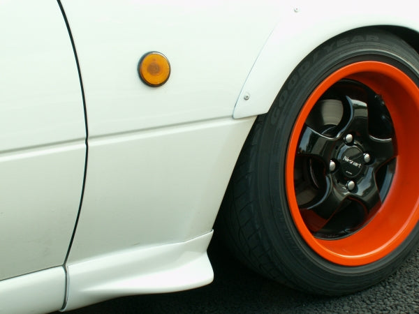 Jet Stream Mazda Roadster (NA6 / NA8) Side Step Canards (Pegasus, FRP)