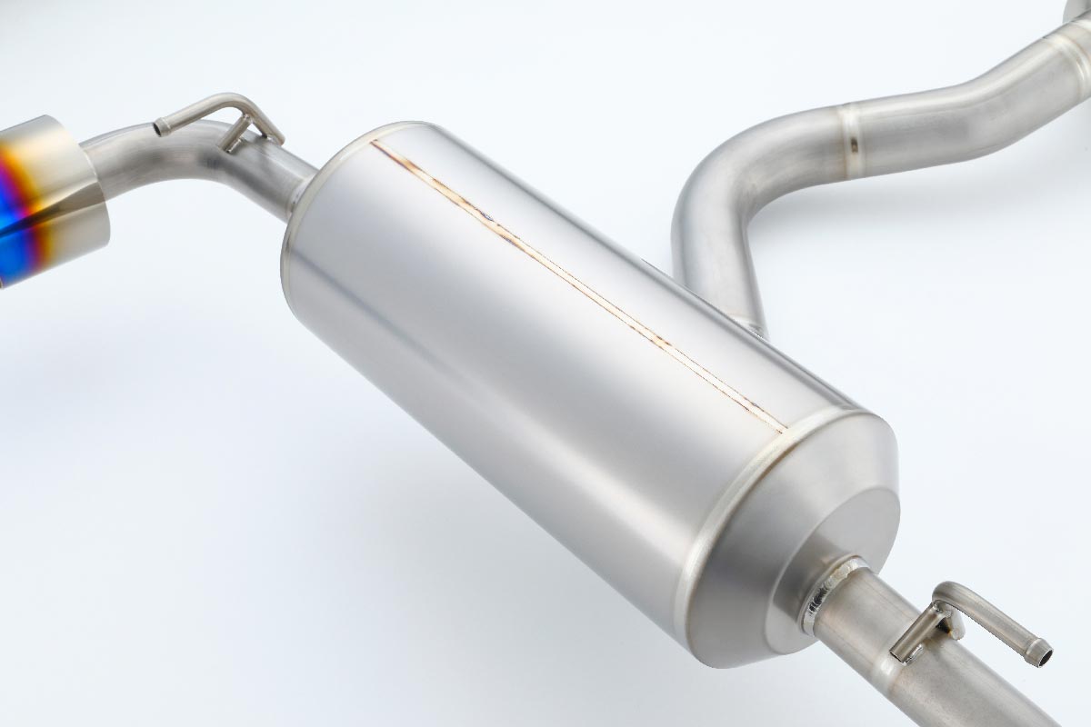 Yashio Factory Toyota GR Yaris Super Silent Titanium Muffler