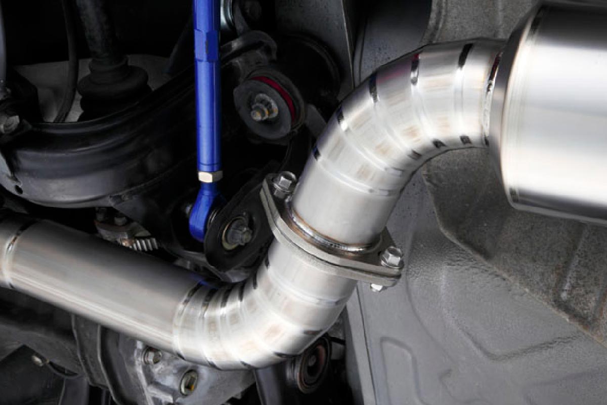 Yashio Factory Nissan Silvia S14 / S15 Super Silent Titanium Muffler