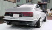 J Blood Toyota Sprinter Trueno (AE86) Rear Under Spoiler (Kouki)