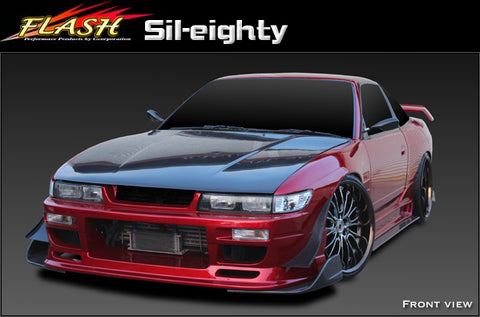 G Corporation Nissan 180SX (RPS13) Sil-Eighty 3-Piece Body Kit