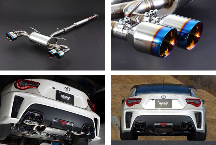 SARD Toyota GR86 / Subaru BRZ (ZN8 / ZD8) Su-Z Muffler Type III