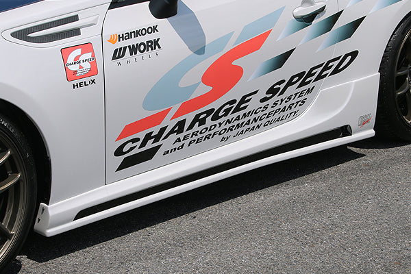 CHARGESPEED Subaru BRZ (ZC6) Series A to D Side Steps TYPE-2 (FRP)