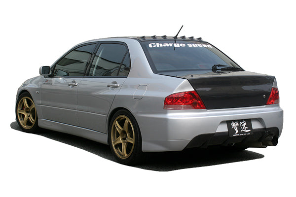 CHARGESPEED Mitsubishi Lancer Evolution IX (CT9A) Rear Bumper 9 Look (Carbon)