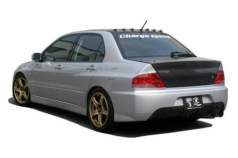CHARGESPEED Mitsubishi Lancer Evolution IX (CT9A) Rear Bumper 9 Look (Carbon)