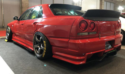 URAS Nissan Skyline R34 (ER34) Type RZ Rear Bumper (4 Door)