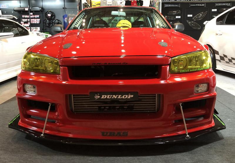 URAS Nissan Skyline R34 (ER34) Type RZ Front Bumper