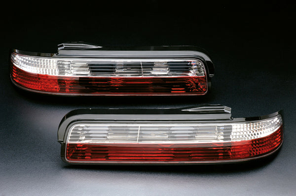 Wise Square Nissan Silvia S13 Crystal Half Tail Lights