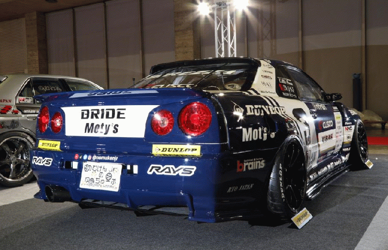 URAS Nissan Skyline R34 (ER34) Super Wide Body Kit (2 Door)