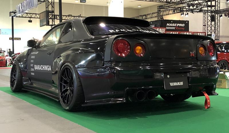 URAS Nissan Skyline R34 (ER34) Super Wide Body Kit (2 Door)