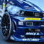 URAS Nissan Skyline R34 (ER34) Dummy Headlights (Pair)