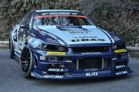 URAS Nissan Skyline R34 (ER34) Dummy Headlights (Pair)
