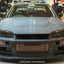 URAS Nissan Skyline R34 (ER34) Bonnet Lip